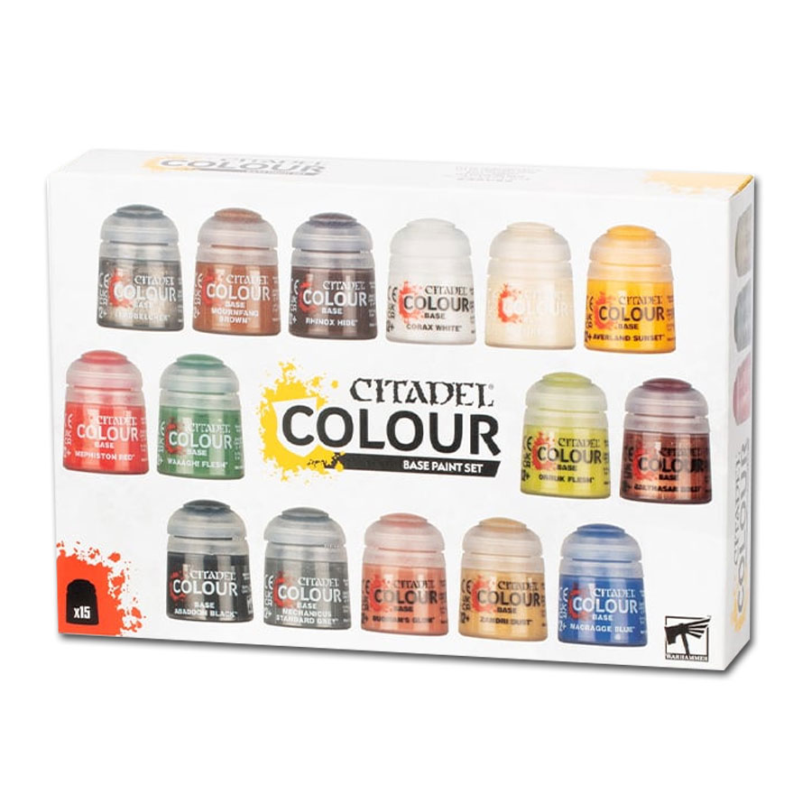 WS - CITADEL COLOUR: BASE PAINT SET