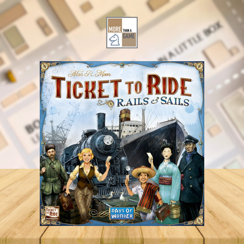 BG - Ticket to Ride: Rails & Sails - ENG