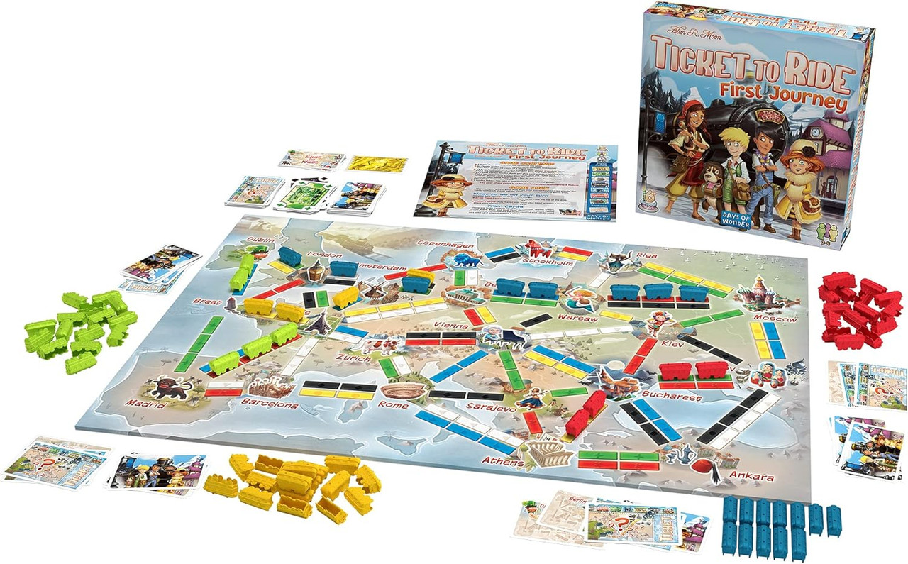 BG - Ticket to Ride Europe: First Journey - EN