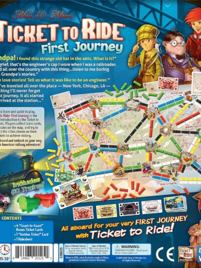 BG - Ticket to Ride: First Journey - EN