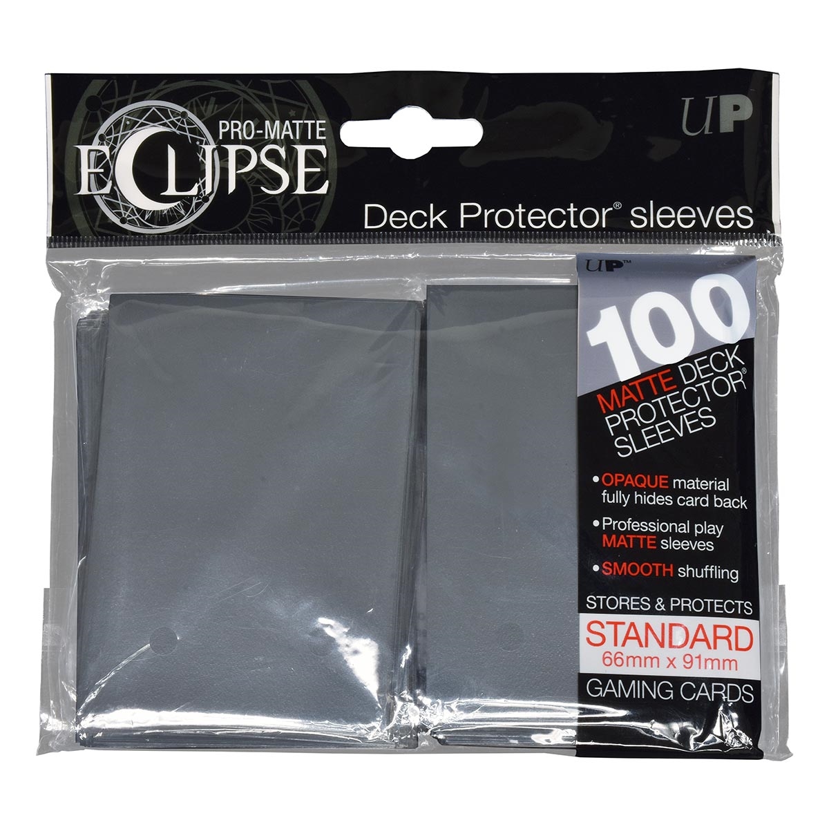 Ultra Pro Matte Eclipse Standard 100ct DARK GREY