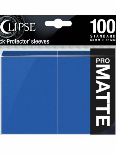 Ultra Pro Matte Eclipse Standard 100ct DARK BLUE