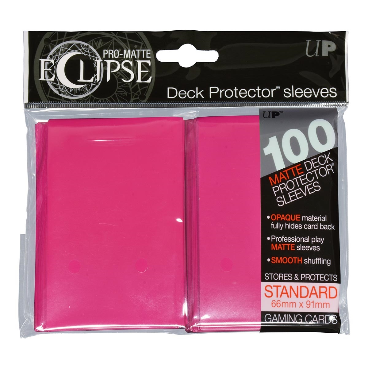 Ultra Pro Matte Eclipse Standard 100ct DARK PINK