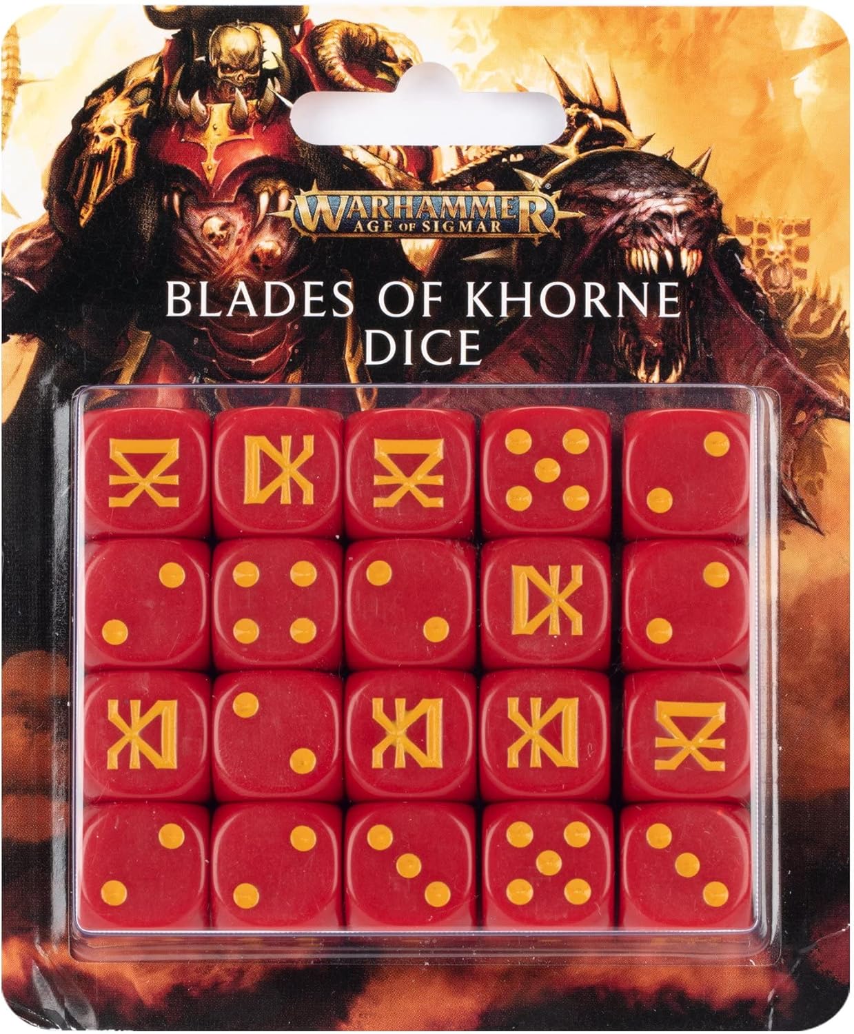 WS - AoS: Blades of Khorne Dice Set