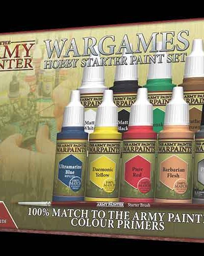 TAP - Army Painter- Wargames Hobby - Starter Paint Set