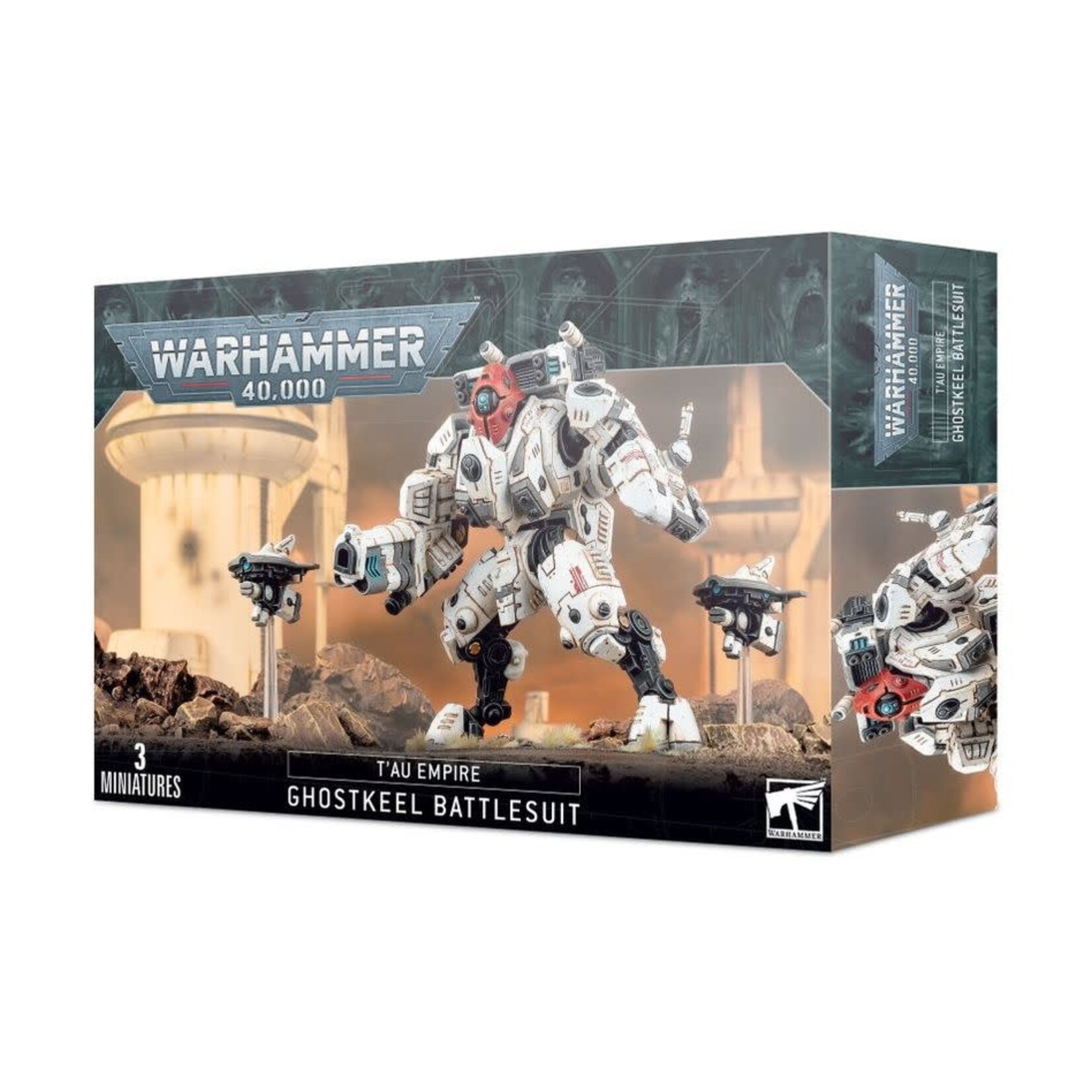 WS - Warhammer 40K - T'AU EMPIRE: GHOSTKEEL BATTLESUIT