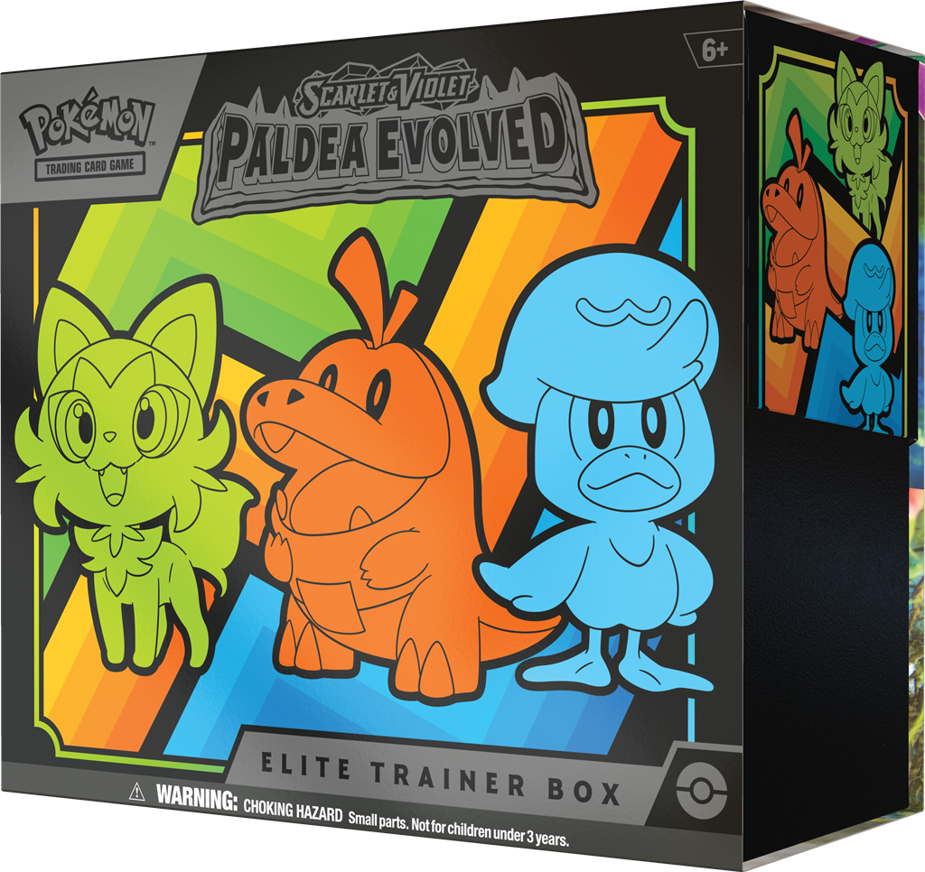 PKM - Scarleth & Violet - Paldea Evolved Elite Trainer Box-EN
