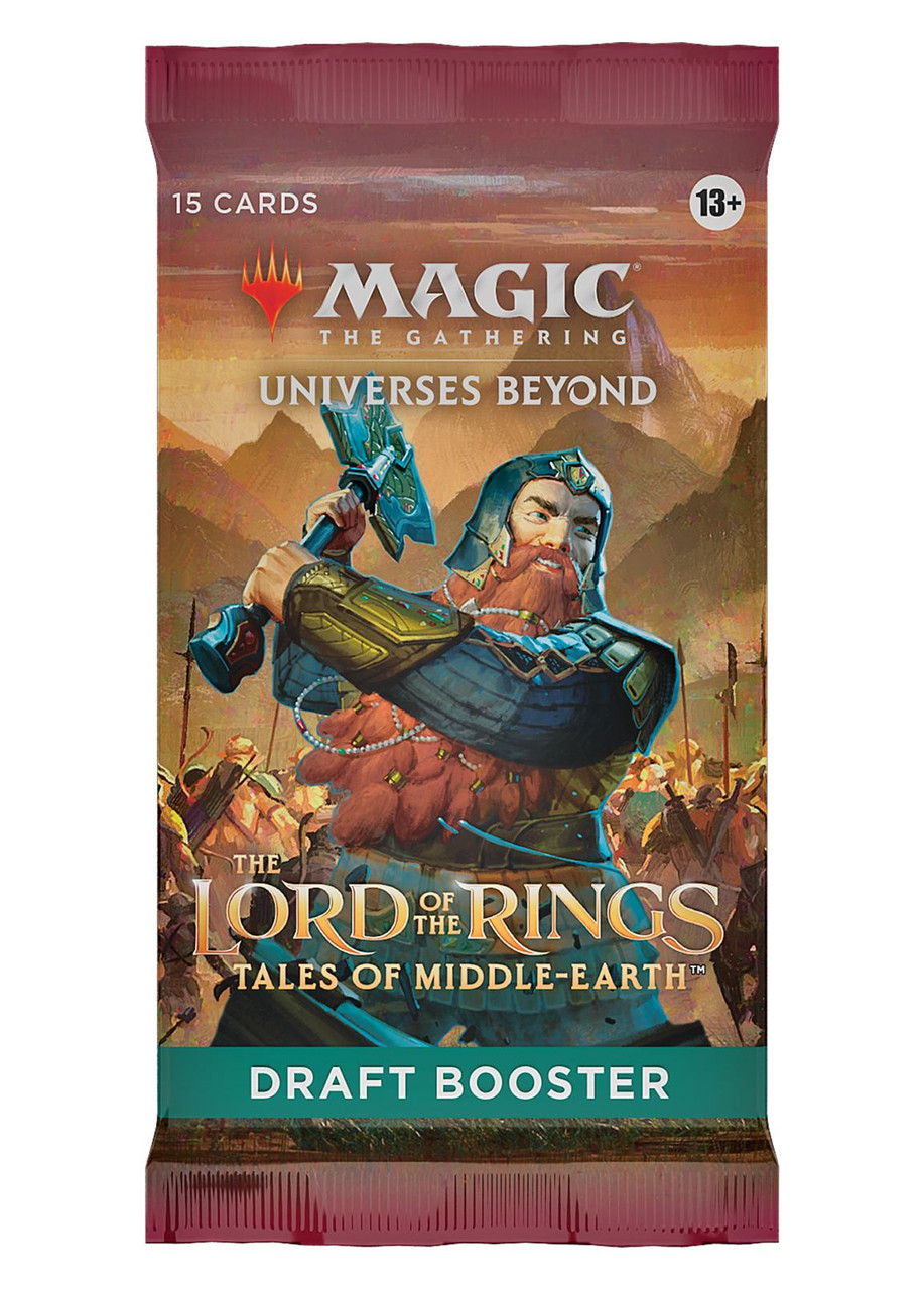 MTG - Magic the Gathering: "The Lord of The Rings- Tales of the Middle Earth" - Draft Booster Pack - ENG