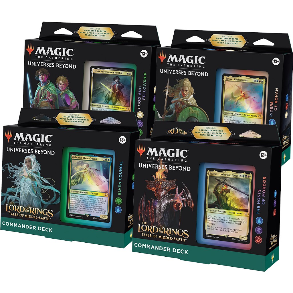 MTG - Magic the Gathering: "The Lord of The Rings- Tales of the Middle Earth" - Commander - ESP