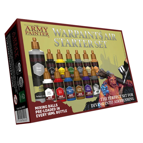 TAP - Warpaint Air: Starter Set (12 x 18 ml colors & 1 x 100 ml primer)