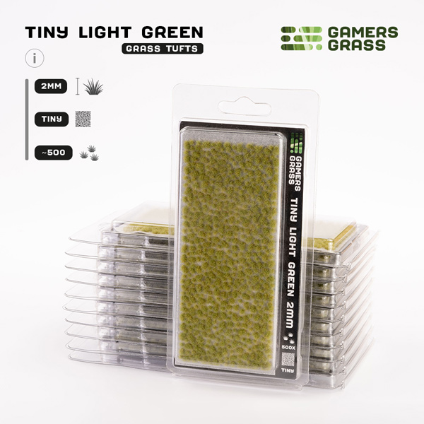 GG - Gamers Grass Tufts: Tiny Tufts - Light Green - Tiny