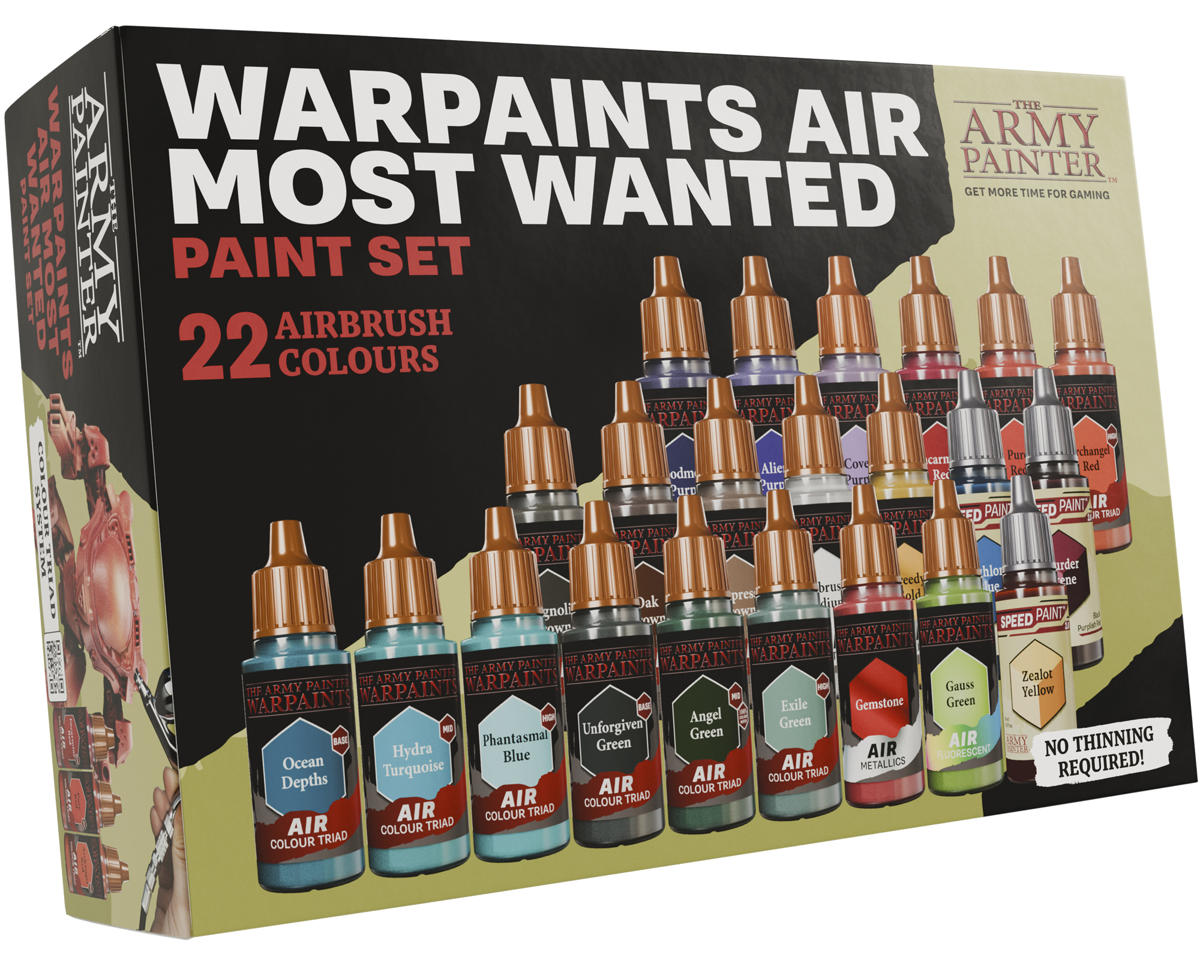 TAP - Warpaint: Air Most Wanted Paint Set (22 colors)