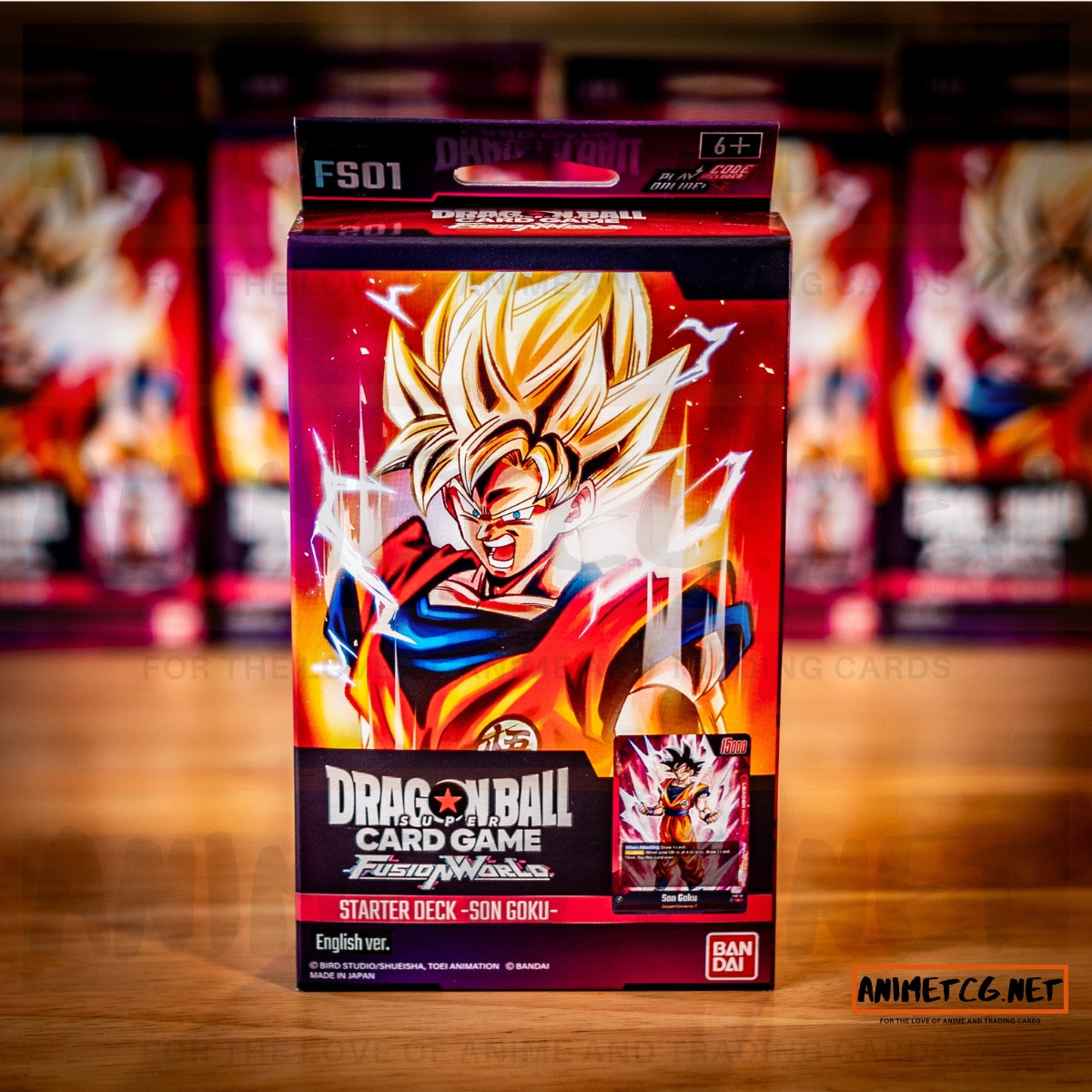 DBS - DBS TCG: Fusion World Starter Deck: Son Goku (FS01)