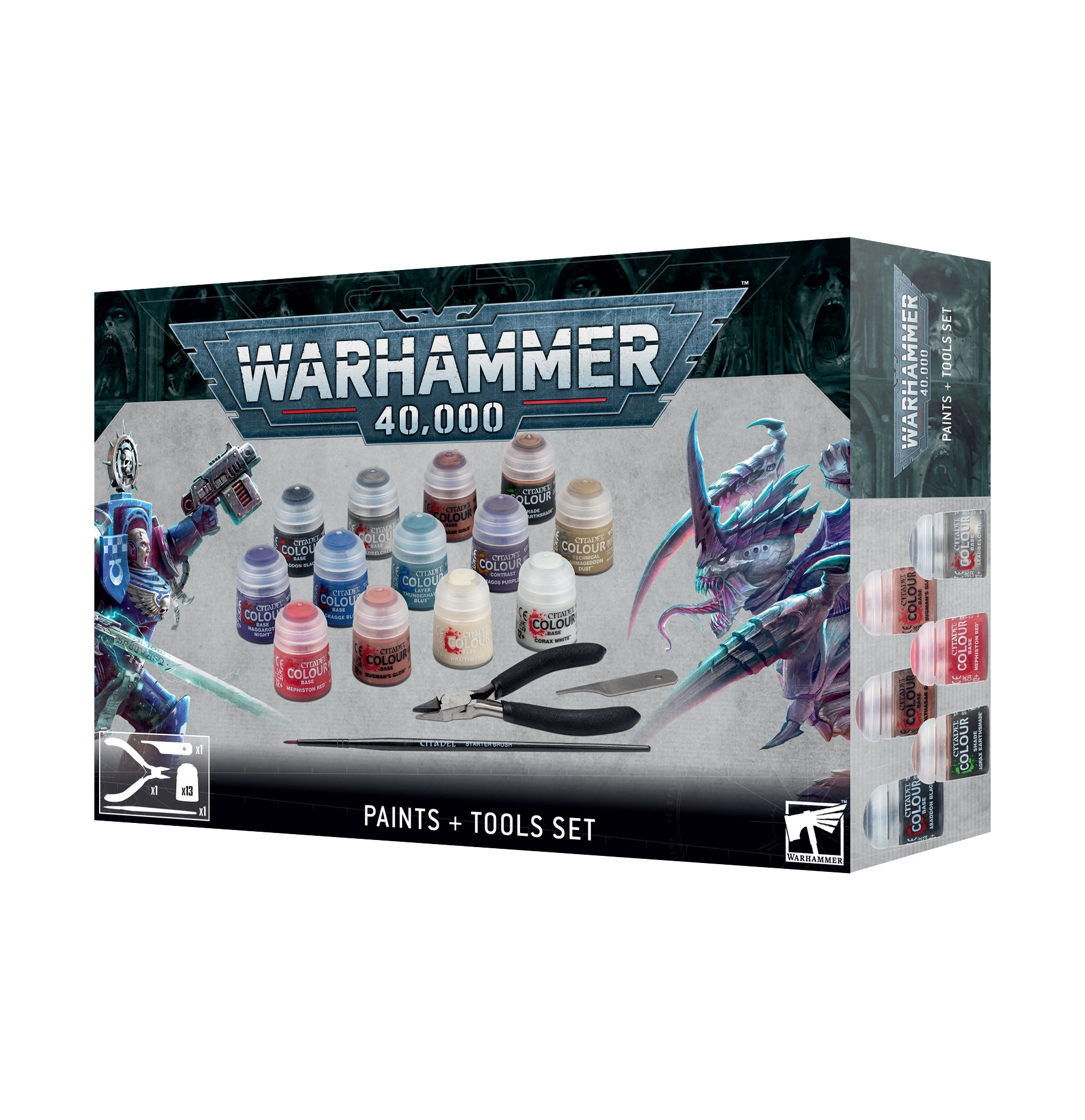 WS - Warhammer 40K - 40K PAINTS + TOOLS