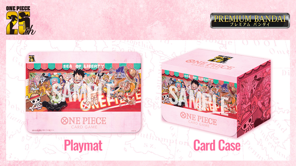 OP - Playmat and Card Case Set: 25th Edition