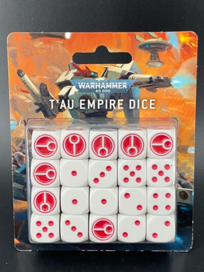 UP - Dice Case: Warhammer 40,000- Dice Scroll- T'au Empire/Necron Codex Aligned