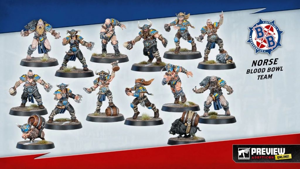 WS - BLOOD BOWL: NORSE TEAM