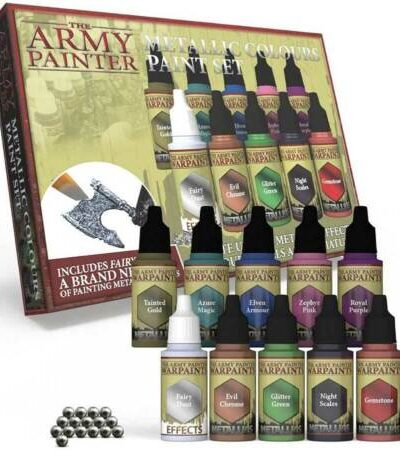 TAP - Warpaint: Metallic Colours Paint Set (10 colors)