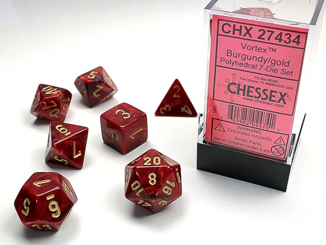 Dice - CHX 27434 Polyhedral 7-Die Set