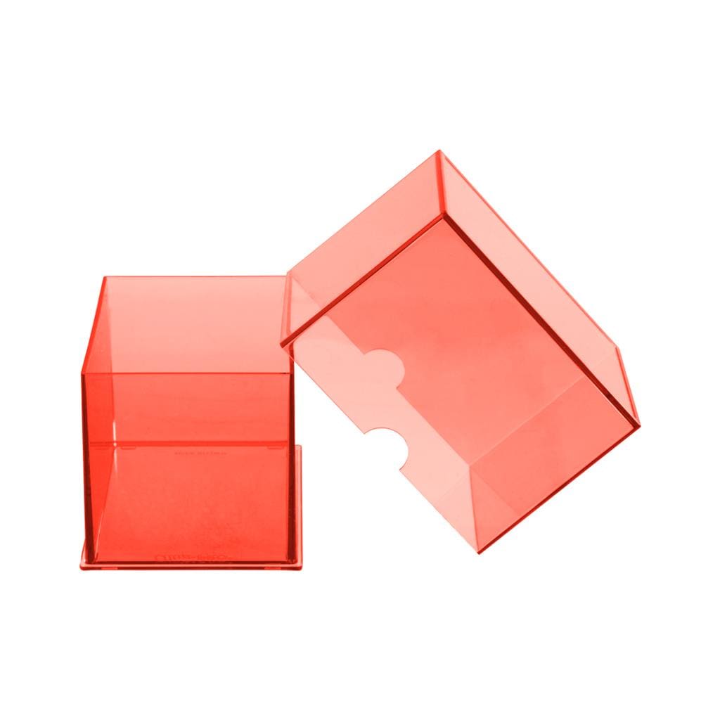 UP - Deckbox 2 Pieces 100+ Eclipse Apple Red/Pumpkin Orange