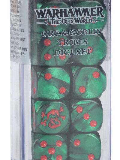 WS - OLW - THE OLD WORLD:ORC & GOBLIN TRIBES: DICE SET