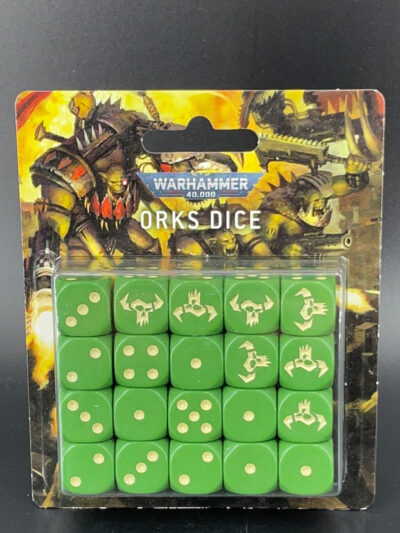 WS - Warhammer 40,000 - WARHAMMER 40000: ORKS DICE