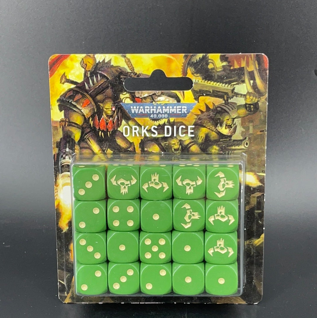 WS - Warhammer 40,000 - WARHAMMER 40000: ORKS DICE