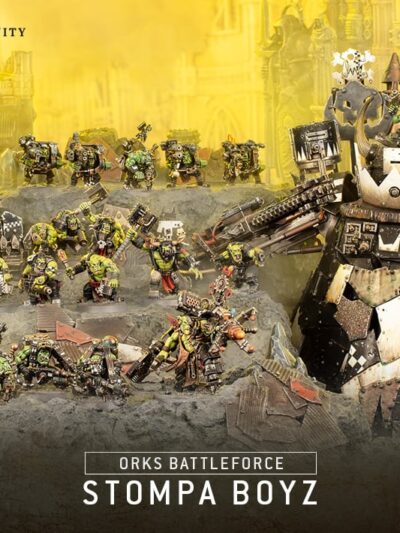 WS - Warhammer 40,000 - ORKS: BATTLEFORCE:STOMPA BOYZ