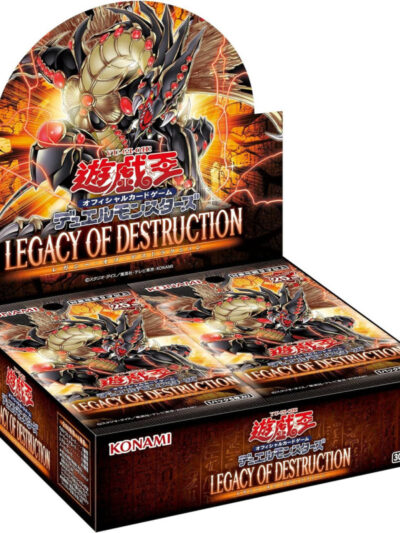 YGO - Yu-Gi-Oh! TCG "Legacy of Destruction" Booster BOX - ENG