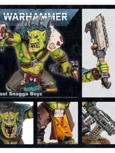 WS - Warhammer 40,000 - ORKS: BEAST SNAGGA BOYZ