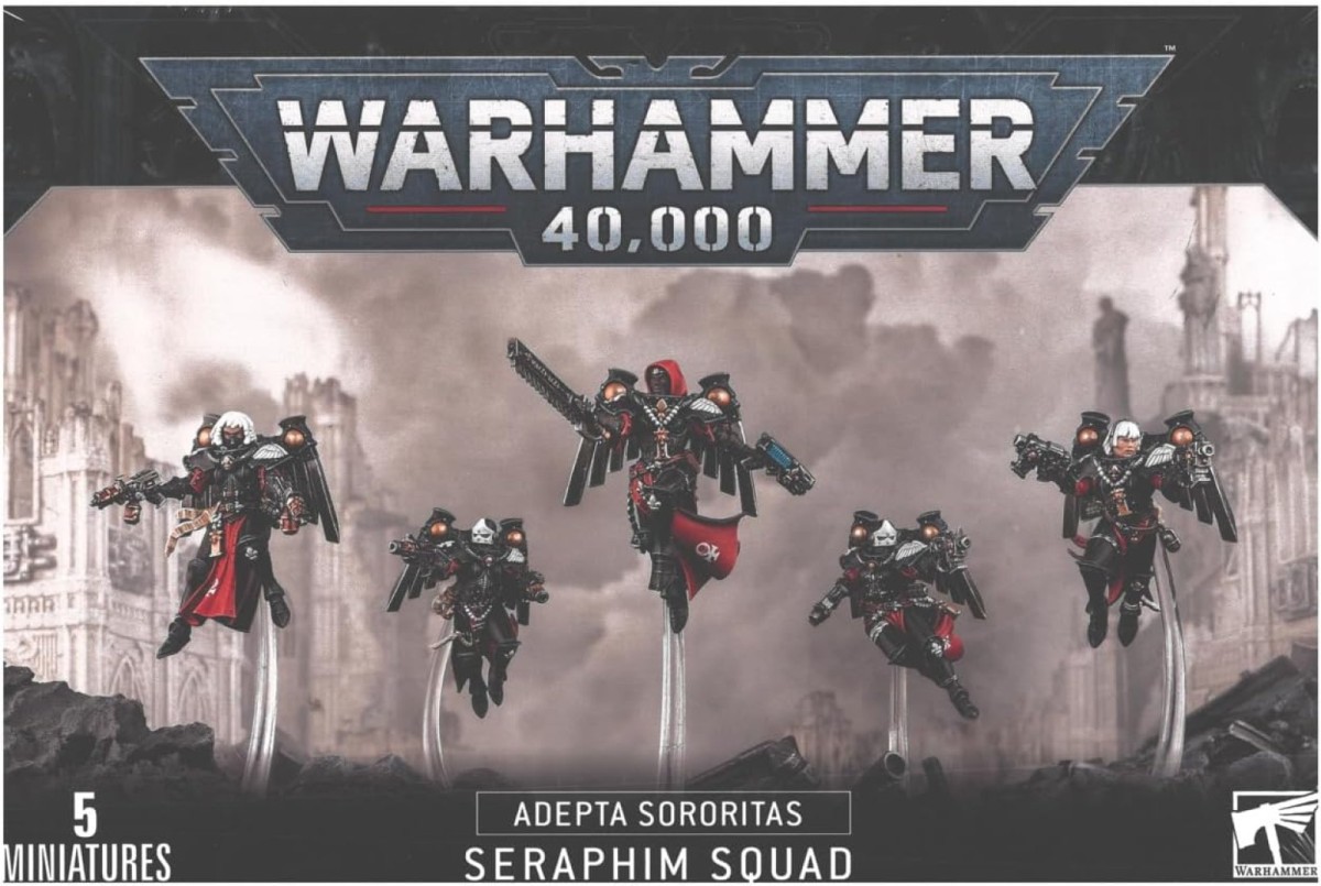 WS - Warhammer 40,000 - ADEPTA SORORITAS: SERAPHIM SQUAD
