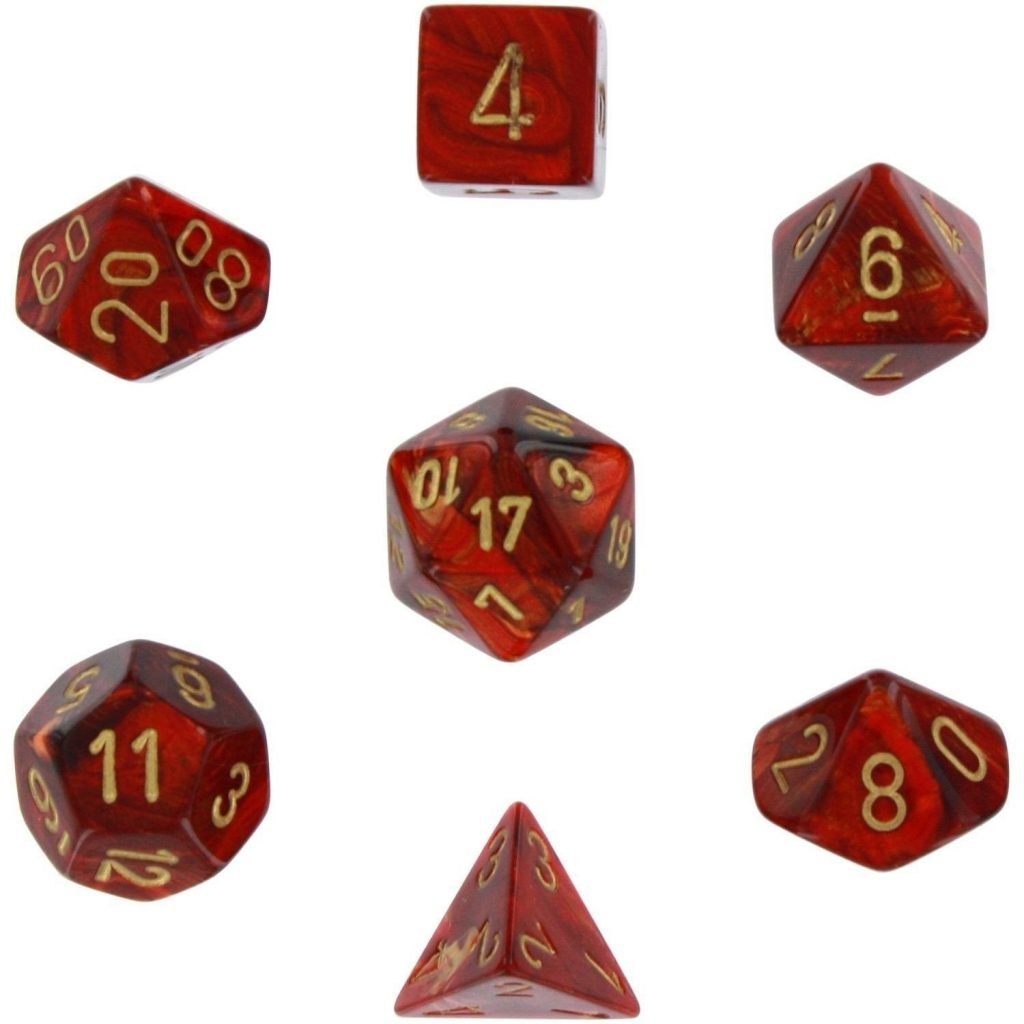 Dice - CHX 27414 Polyhedral 7-Dice Set