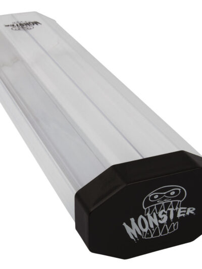 Monster Protectors - Dual Playmat Tube - Clear with Black Cap