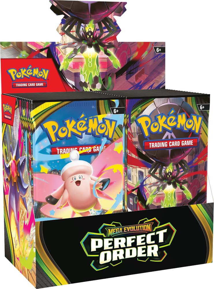 Pokémon TCG: Mega Evolution 3 - "Perfect Order" Booster Box Display