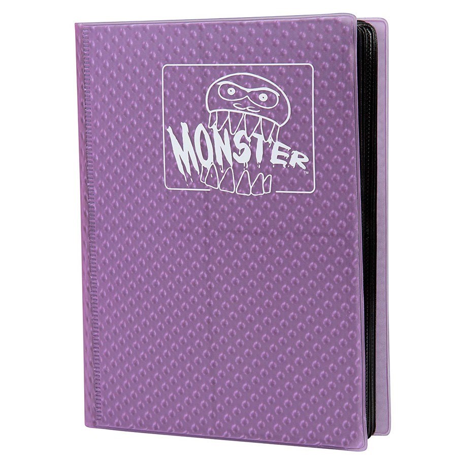 Monster Protectors - 4-Pocket Binder - Holofoil Purple
