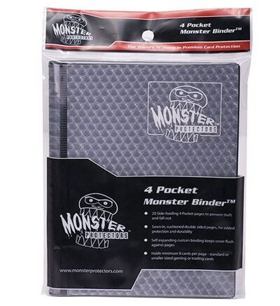 Monster Protectors - 4-Pocket Binder - Holofoil Black