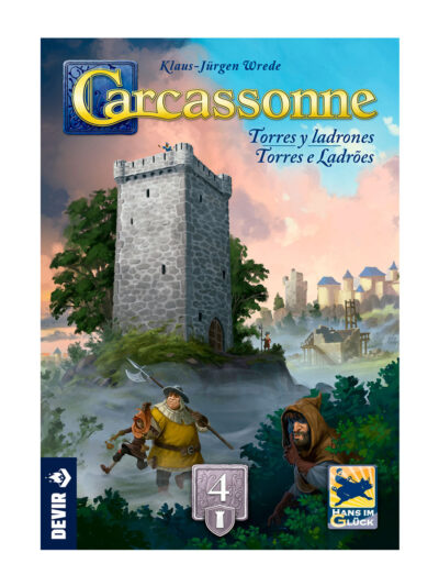 Carcassonne Exp. 4 - Torres y Ladrones - Spanish / Portuguese