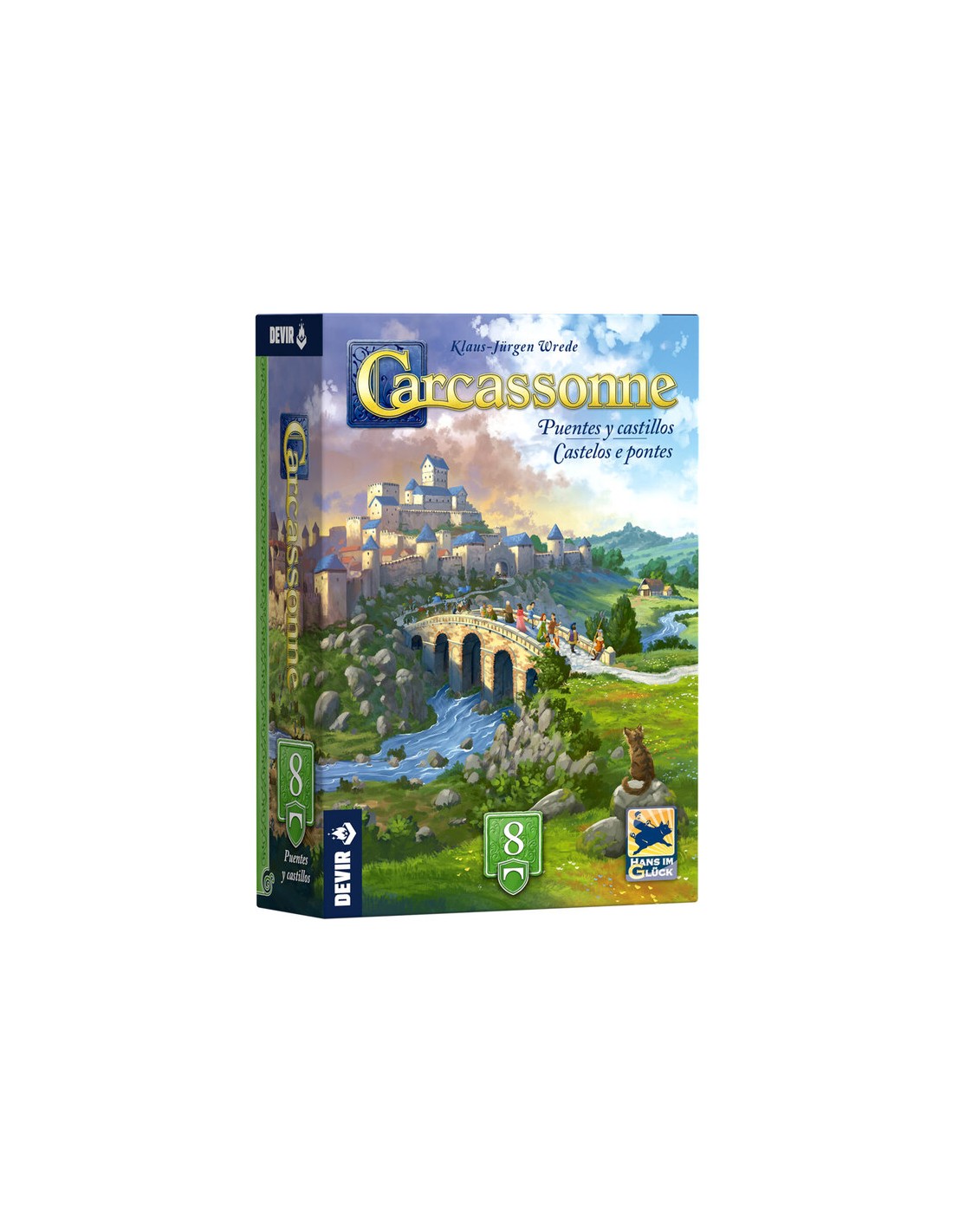 Carcassonne Exp. 8 - Puentes y Castillos - Spanish / Portuguese