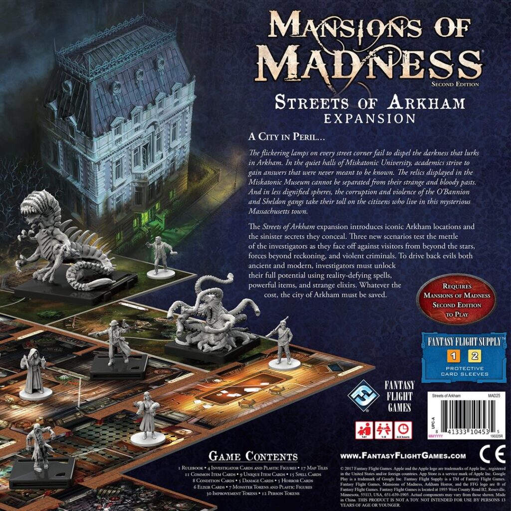 BG - Mansions of Madness: Streets of Arkham - EXP - EN