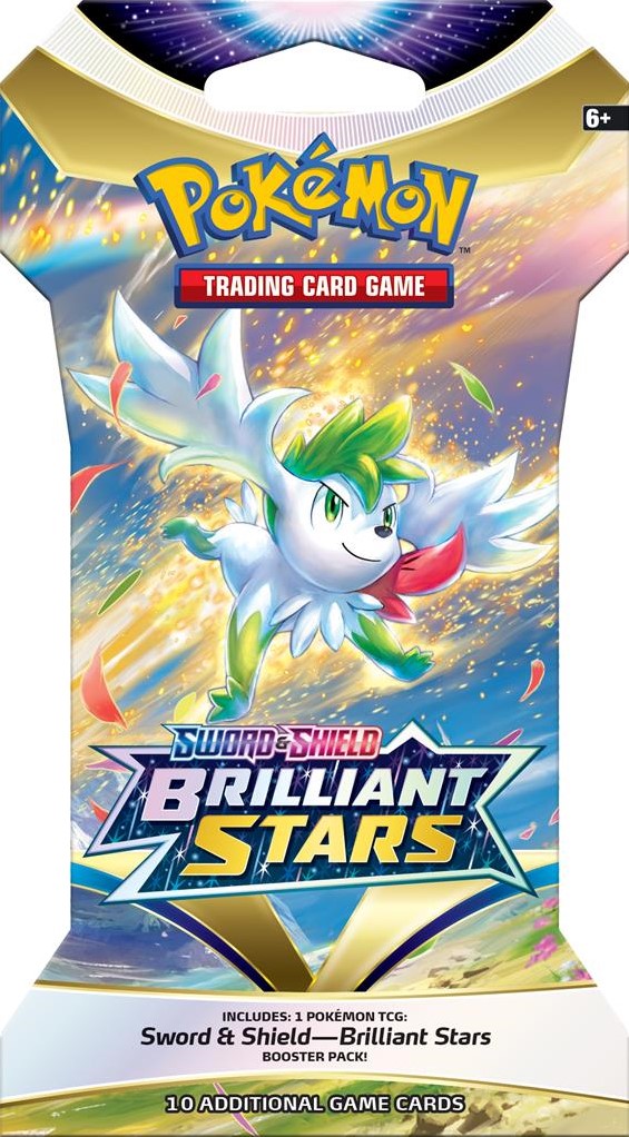 PKM - Pokémon TCG: Sword & Shield 9 Brilliant Stars - Booster Pack - ES