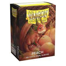 Dragon Shield Standard Sleeves Matte Dual - Peach Piip