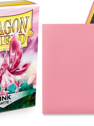 Dragon Shield - Japanese Sleeves - Matte - Pink 60ct