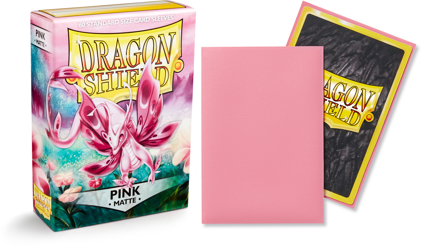 Dragon Shield - Japanese Sleeves - Matte - Pink 60ct