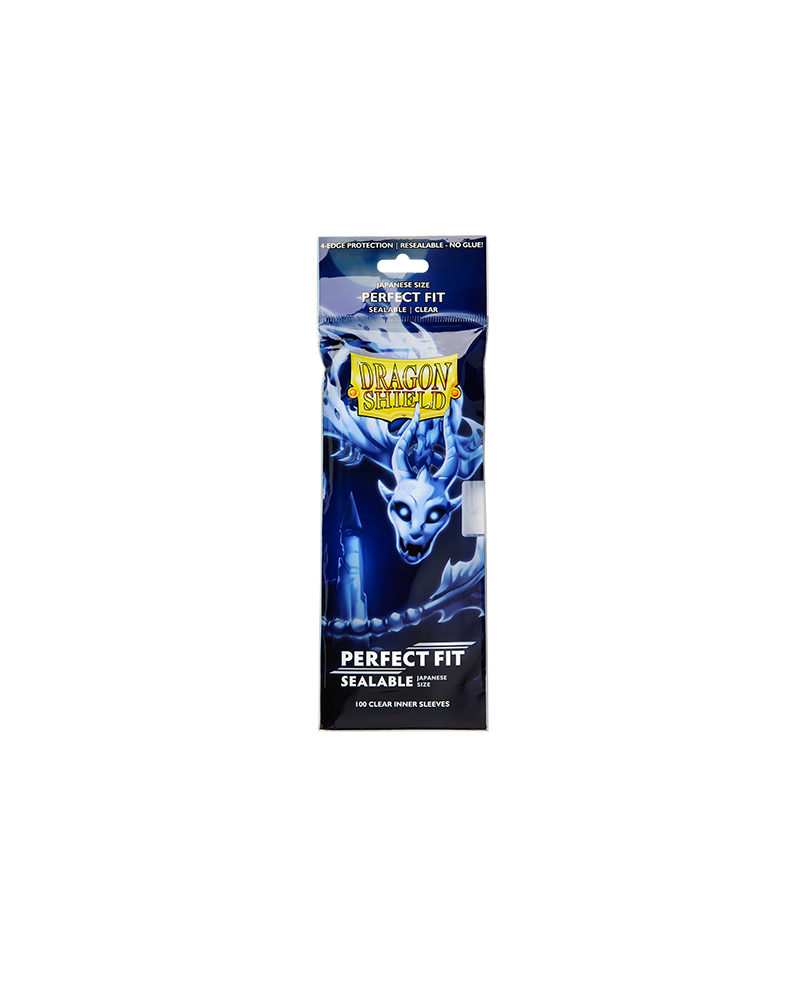 Dragon Shield - Sleeves Perfect Fit Japanese Sealable - Clear