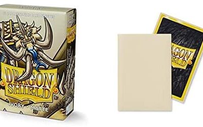 Dragon Shield Japanese Sleeves Matte - Ivory 60ct