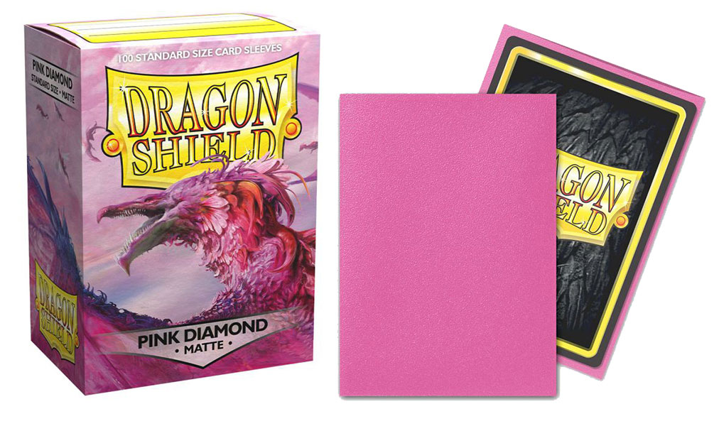 Dragon Shield Standard Sleeves Matte - Pink Diamond (100 ct.)