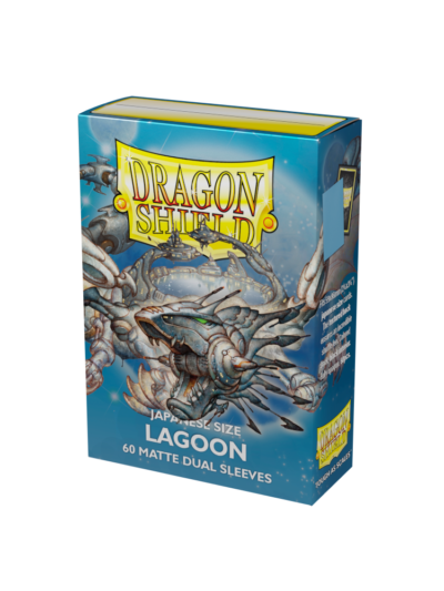 Dragon Shield Sleeves: Japanese DUAL Matte Lagoon 'Saras' (60 ct.)