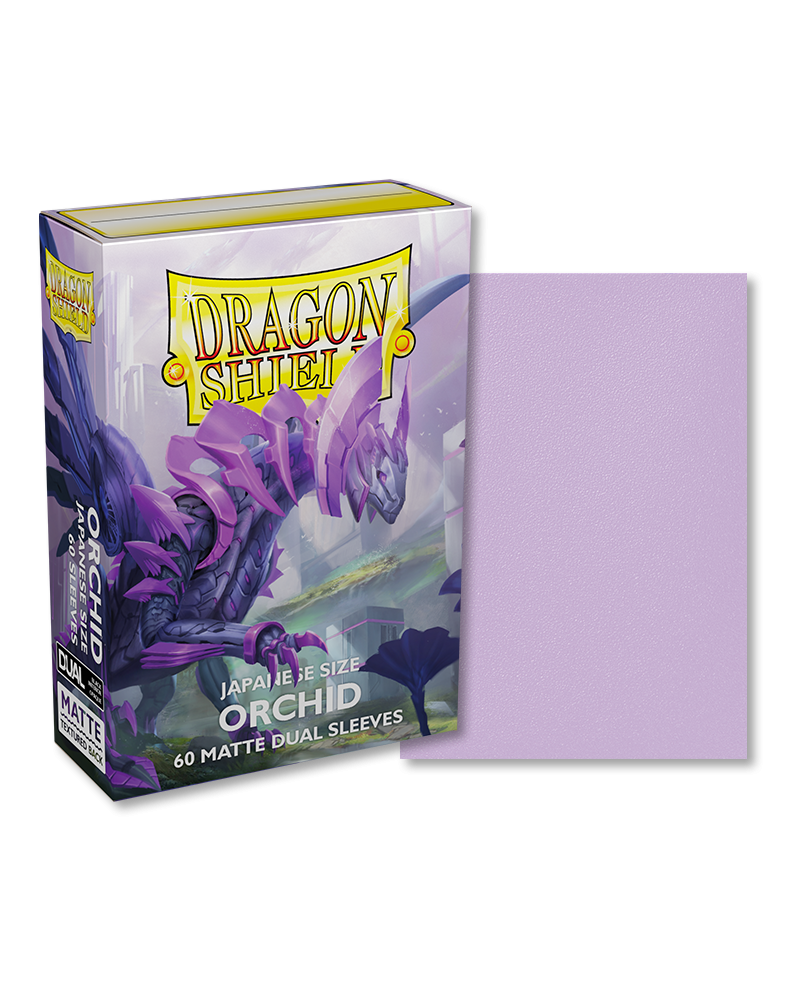 Dragon Shield Sleeves: Japanese DUAL Matte Orchid 'Emma' (60ct)