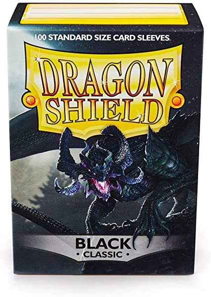 Dragon Shield Standard Sleeves Classic - Black 100ct