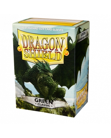 Dragon Shield Standard Sleeves Classic - Green 100ct